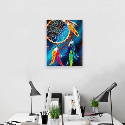 Obrazek z Haft diamentowy  -  łapacz snów