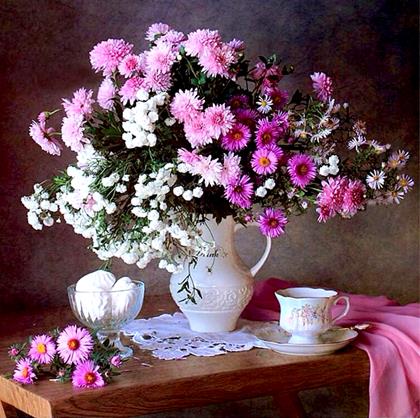 Obrazek z Haft diamentowy  -  kwiat