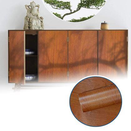 Obrazek z Folia samoprzylepna  -  orzech