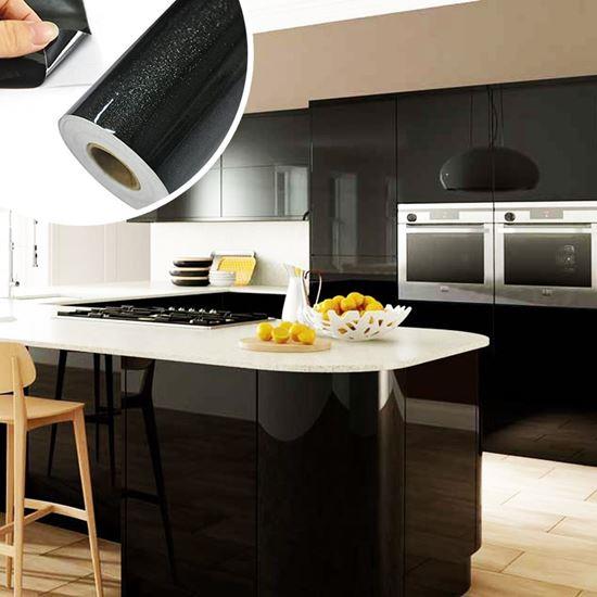 Obrazek z Folia do renowacji mebli kuchennych  -  czarna