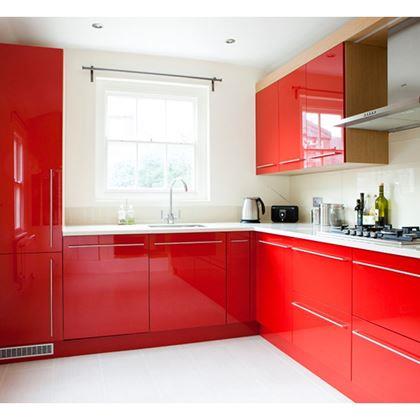 Obrazek z Folia do renowacji mebli kuchennych  -  czerwona