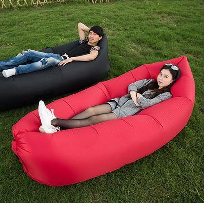 Obrazek z Nadmuchiwana Lazy Bag - dwuwarstwowa  -  różowa