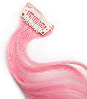 Obrazek z Kolorowe treski do włosów  -  różowe