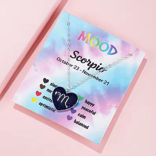 Obrazek z Naszyjnik z emocjami znaków zodiaku - skorpion