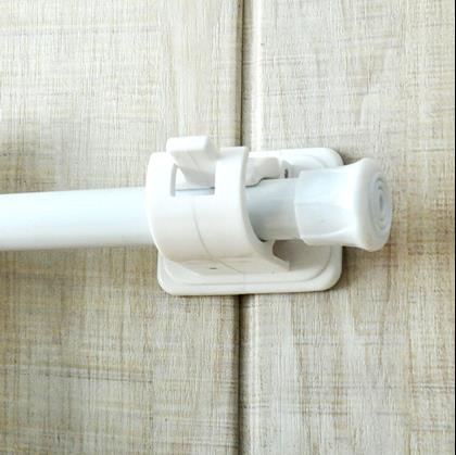 Obrazek z Przyklejane uchwyty na karnisze 2 szt.