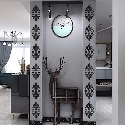 Obrazek z Lustrzane naklejki ornamenty  -  czarne