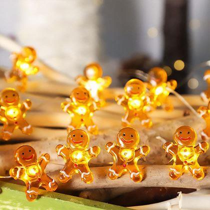 Obrazek z Świetlny łańcuch - pierniczki