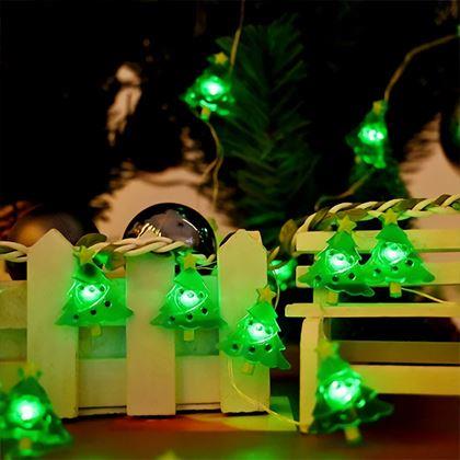 Obrazek z Świetlny łańcuch - drzewka