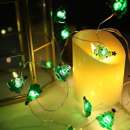 Obrazek z Świetlny łańcuch - drzewka