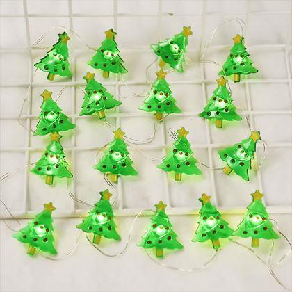 Obrazek z Świetlny łańcuch - drzewka