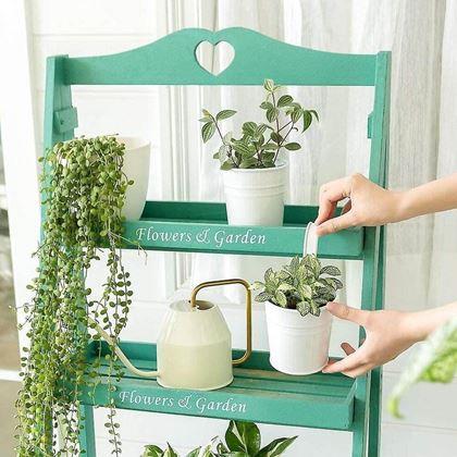 Obrazek z Wisząca doniczka na balkon -  biała