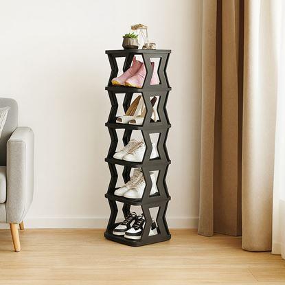 Obraz Szafka na buty z 5 półkami