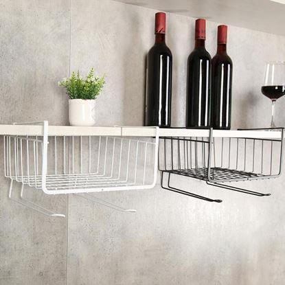 Obraz Wieszany metalowy koszyk z haczykami