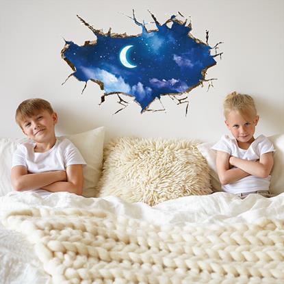 Obraz Samoprzylepna naklejka na ścianę – nocne niebo