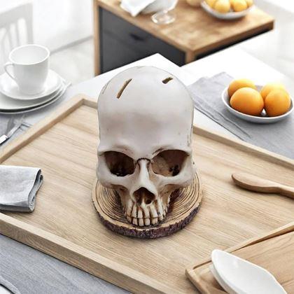 Obrazek z Uchwyt na noże czaszka