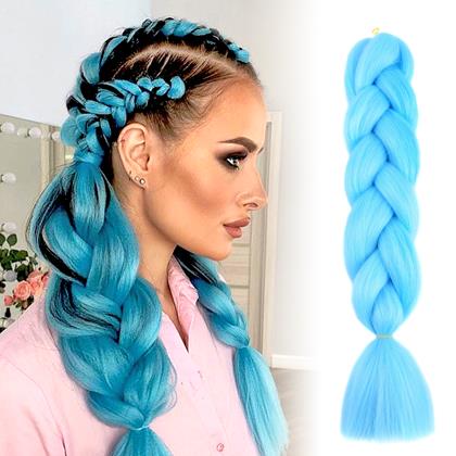 Obrazek z Przedłużenie włosów  -  niebieskie