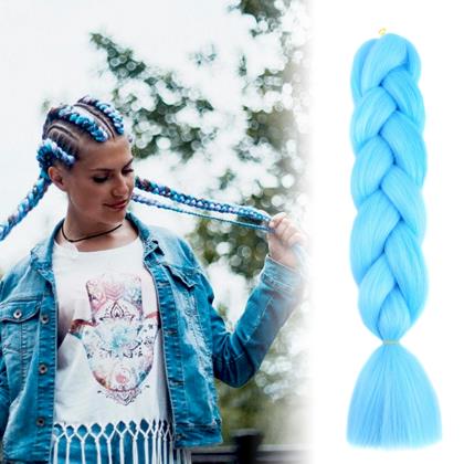Obrazek z Przedłużenie włosów  -  niebieskie