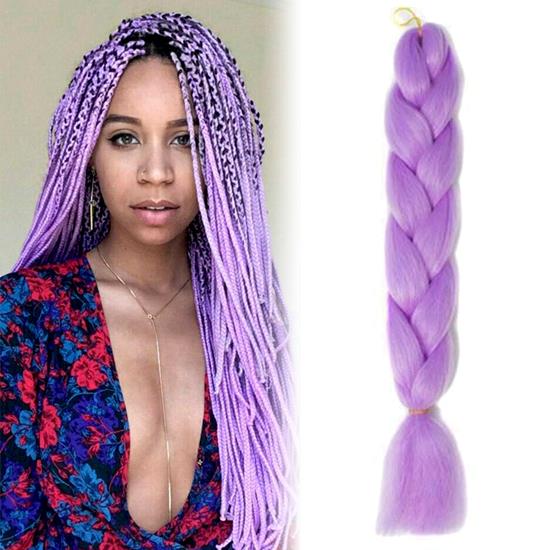 Obrazek z Przedłużenie włosów  - fioletowy