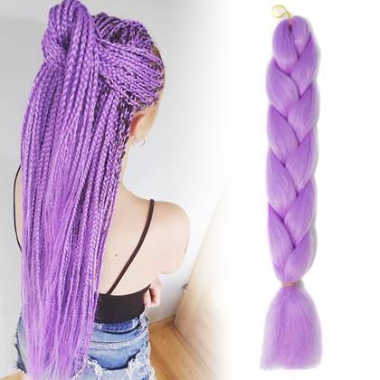 Obrazek z Przedłużenie włosów  - fioletowy