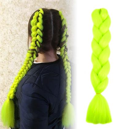 Obrazek z Przedłużenie włosów  - zielonożółty