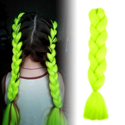 Obrazek z Przedłużenie włosów  - zielonożółty