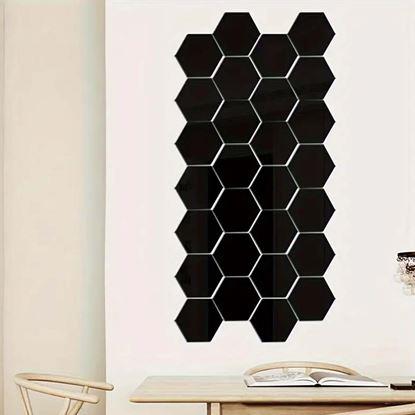 Obraz Tapeta heksagon 10 sztuk