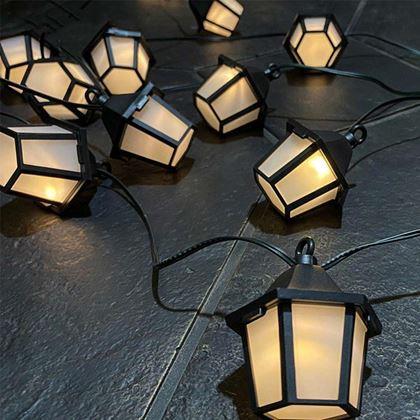 Obrazek z Solarny łańcuch LED - latarenki
