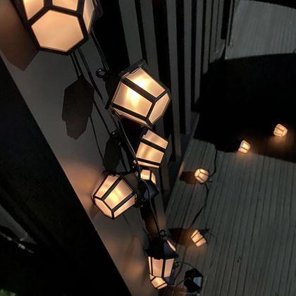 Obrazek z Solarny łańcuch LED - latarenki