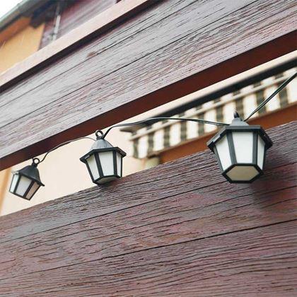 Obrazek z Solarny łańcuch LED - latarenki