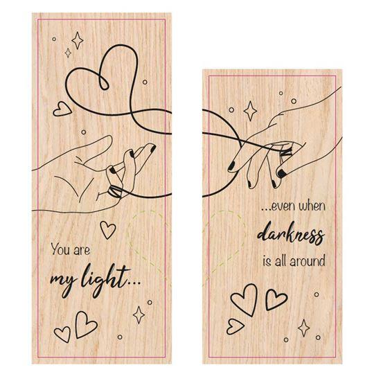 Obrazek z Świecznik podwójny - serce