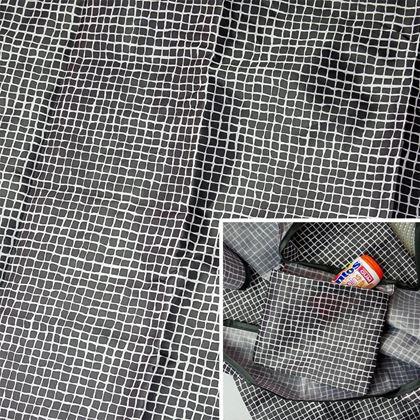 Obrazek z Duża składana torba na zakupy  -  szara