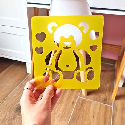 Obrazek z Szablony do malowania 6 szt - świat wokół nas