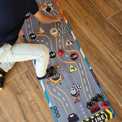 Obrazek z Mata do zabawy - samochody wyścigowe