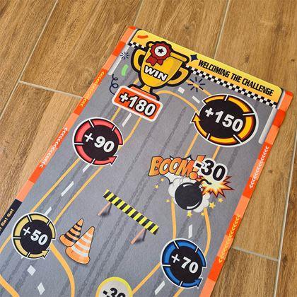 Obrazek z Mata do zabawy - samochody wyścigowe