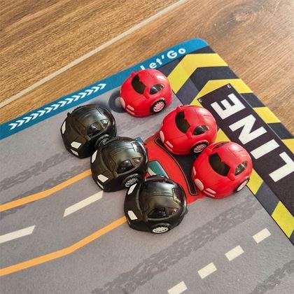 Obrazek z Mata do zabawy - samochody wyścigowe