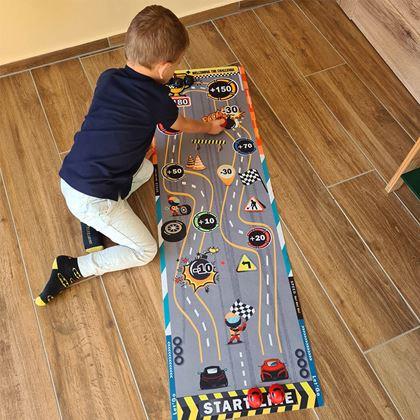 Obrazek z Mata do zabawy - samochody wyścigowe