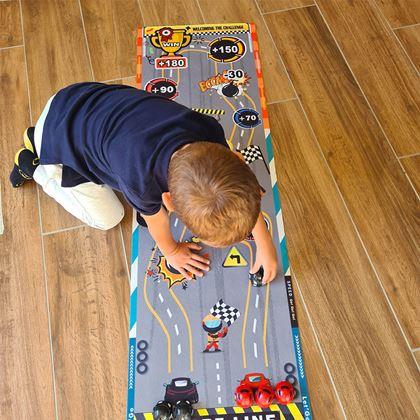 Obrazek z Mata do zabawy - samochody wyścigowe