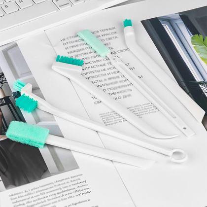 Obrazek z Zestaw szczoteczek do czyszczenia trudno dostępnych miejsc 5 szt.