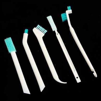 Obrazek z Zestaw szczoteczek do czyszczenia trudno dostępnych miejsc 5 szt.