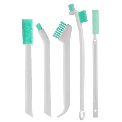 Obrazek z Zestaw szczoteczek do czyszczenia trudno dostępnych miejsc 5 szt.