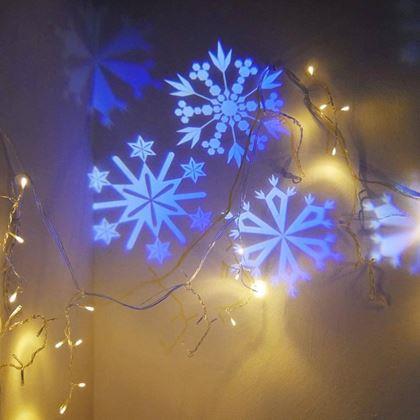 Obrazek z Projektor LED na zewnątrz 16 motywów