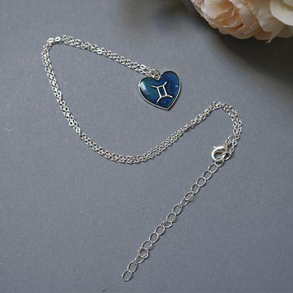 Obrazek z Naszyjnik z emocjami znaków zodiaku - bliźniacy