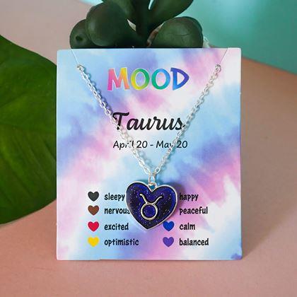 Obrazek z Naszyjnik z emocjami znaków zodiaku - byk