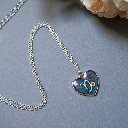 Obrazek z Naszyjnik z emocjami znaków zodiaku - Koziorożec