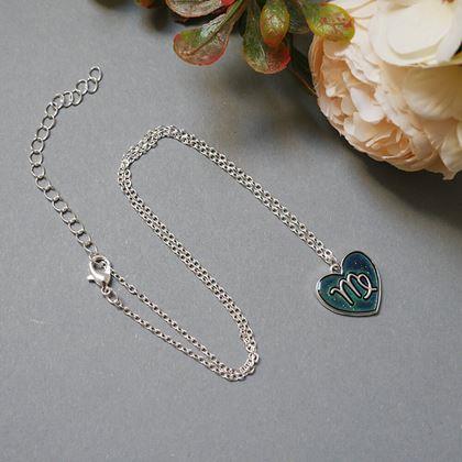 Obrazek z Naszyjnik z emocjami znaków zodiaku - dziewica