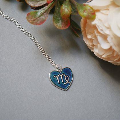 Obrazek z Naszyjnik z emocjami znaków zodiaku - dziewica