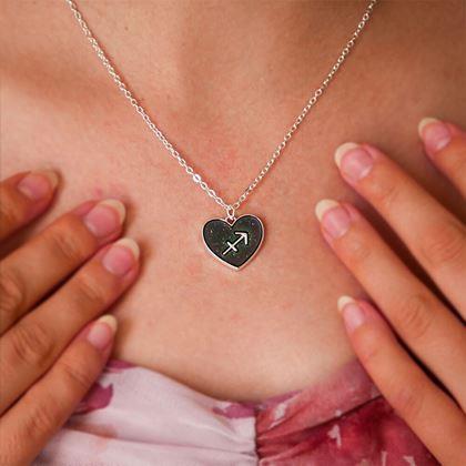 Obrazek z Naszyjnik z emocjami znaków zodiaku - strzelec