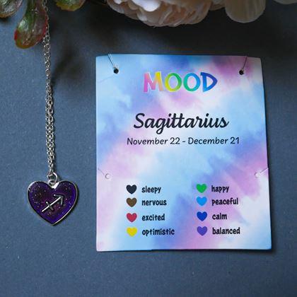 Obrazek z Naszyjnik z emocjami znaków zodiaku - strzelec