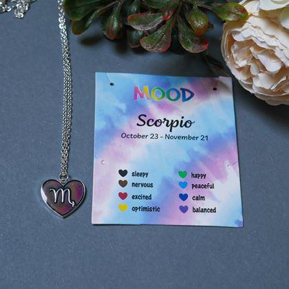 Obrazek z Naszyjnik z emocjami znaków zodiaku - skorpion