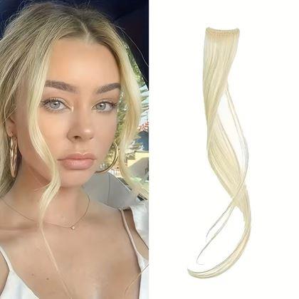 Obrazek z Dopinka na włosy z klipsem pasemka - blondynka